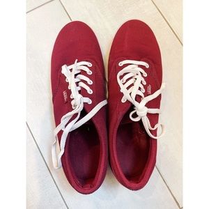 Vans Women’s Red Sneakers
